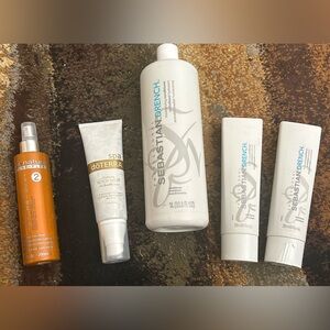 Lot of 5 hair and skin products